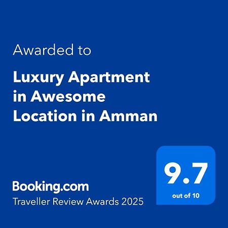 Luxury Apartment In Awesome Location In Ammán Kültér fotó