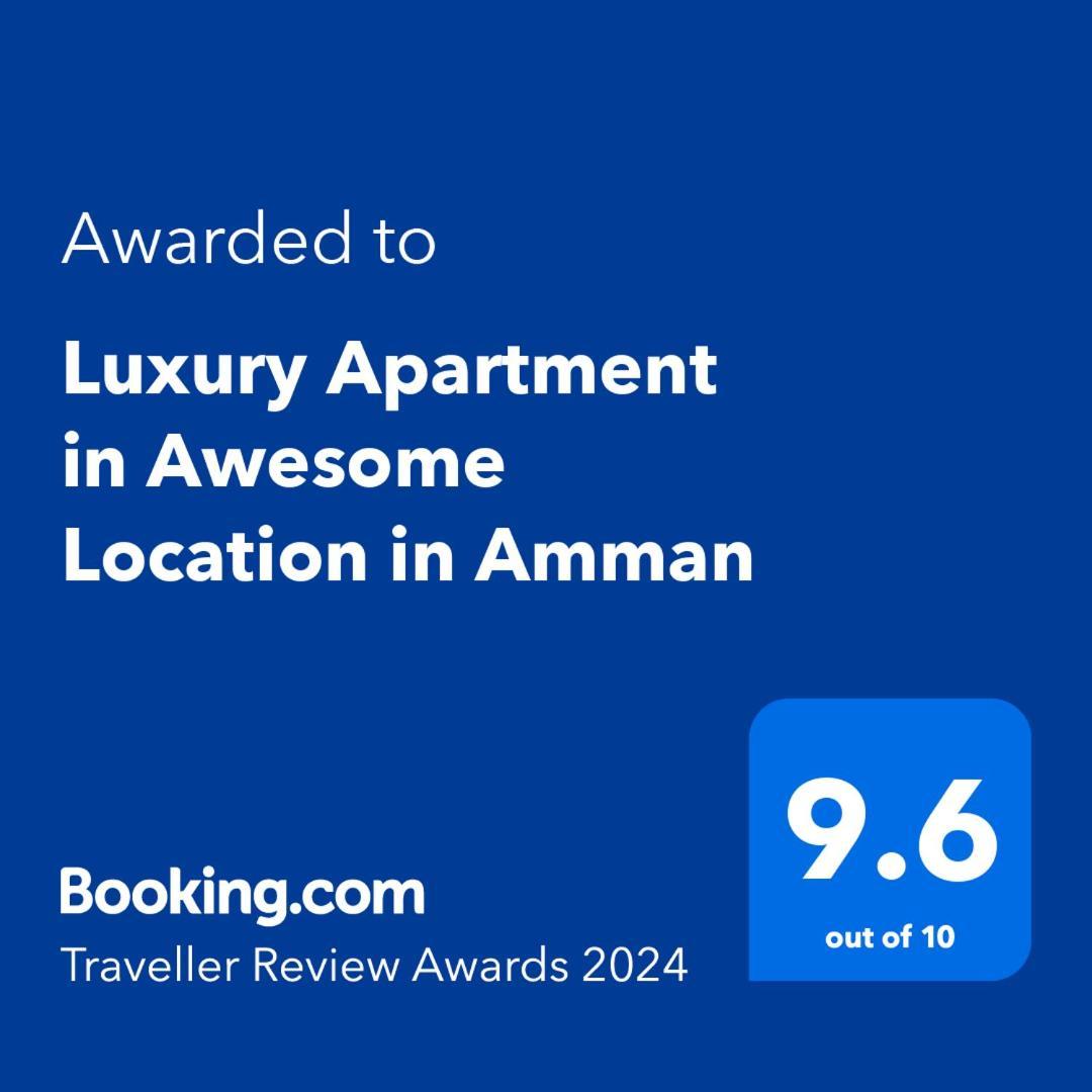 Luxury Apartment In Awesome Location In Ammán Kültér fotó